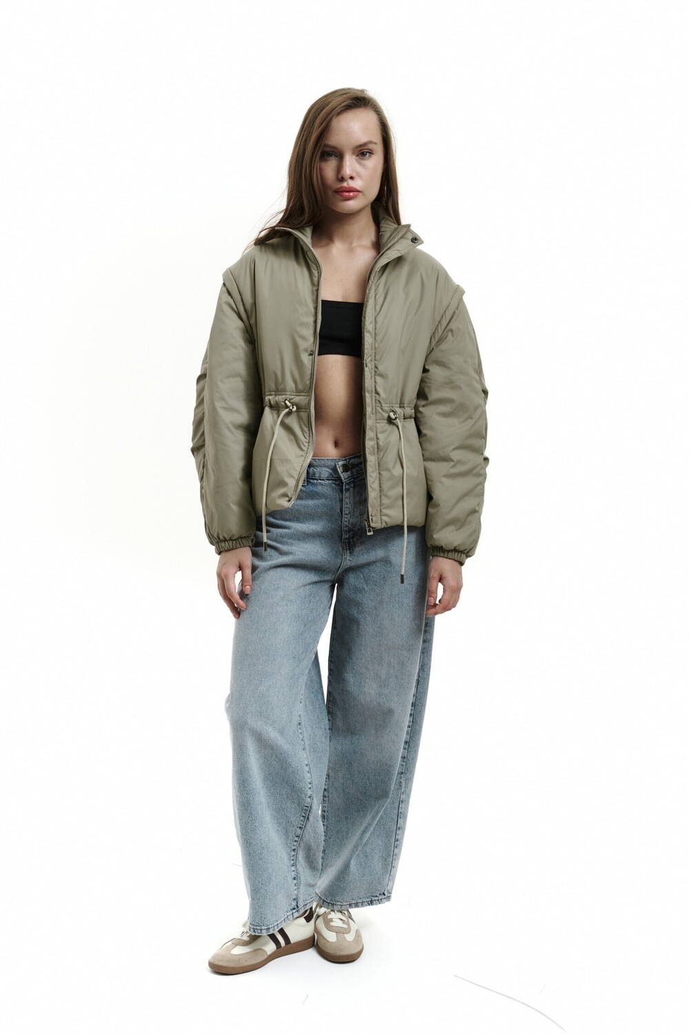 Muscovite jacket in olive color